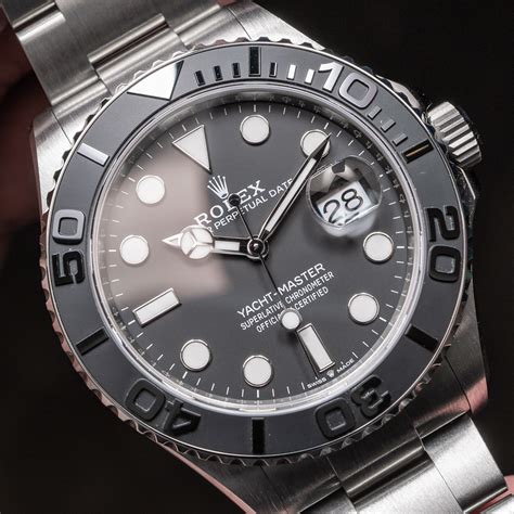 rolex yacht master gray face|rolex yacht master rlx titanium.